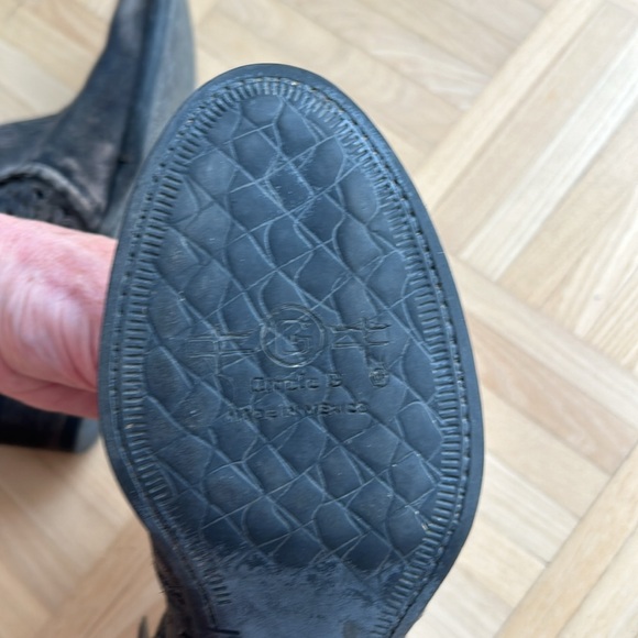 PRICE DROP!!! Black ankle boot with mesh detail - Picture 4 of 6